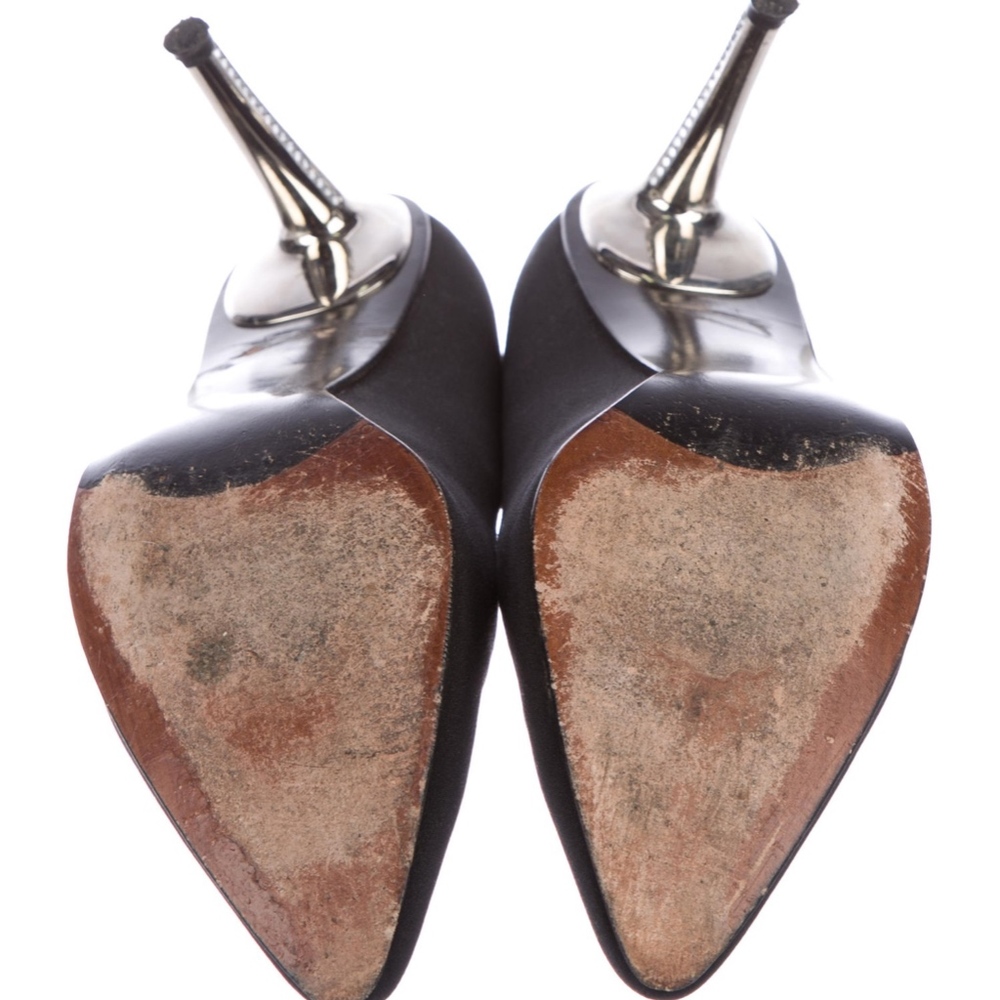 Stuart Weitzman Embellished Pointed-Toe Pumps - image 5